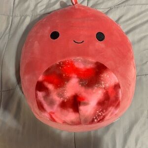 Red Dino Squishmallow medium size